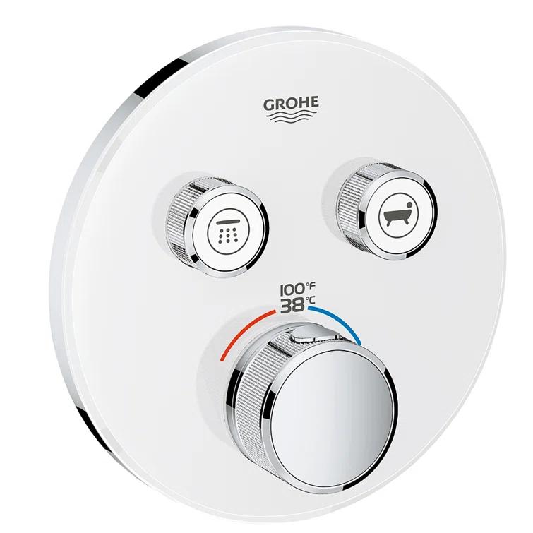 GROHE Grohtherm SmartControl Dual-Function Shower Thermostatic Valve Trim