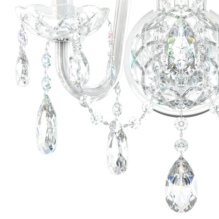 Arlington Crystal Candle Wall Light