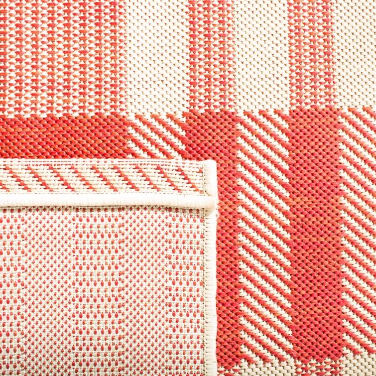 Courtyard Performance Plaid Rug