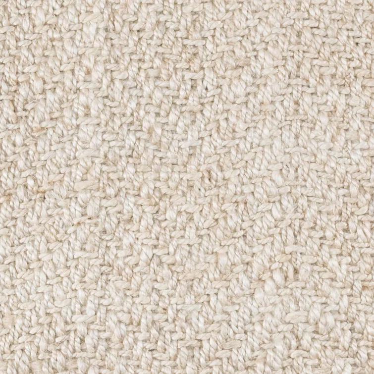 Jiona Handmade Flatweave Jute Ivory Area Rug