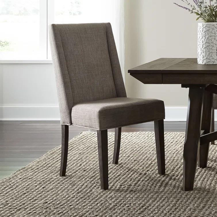 Double Bridge Upholstered Side Chair