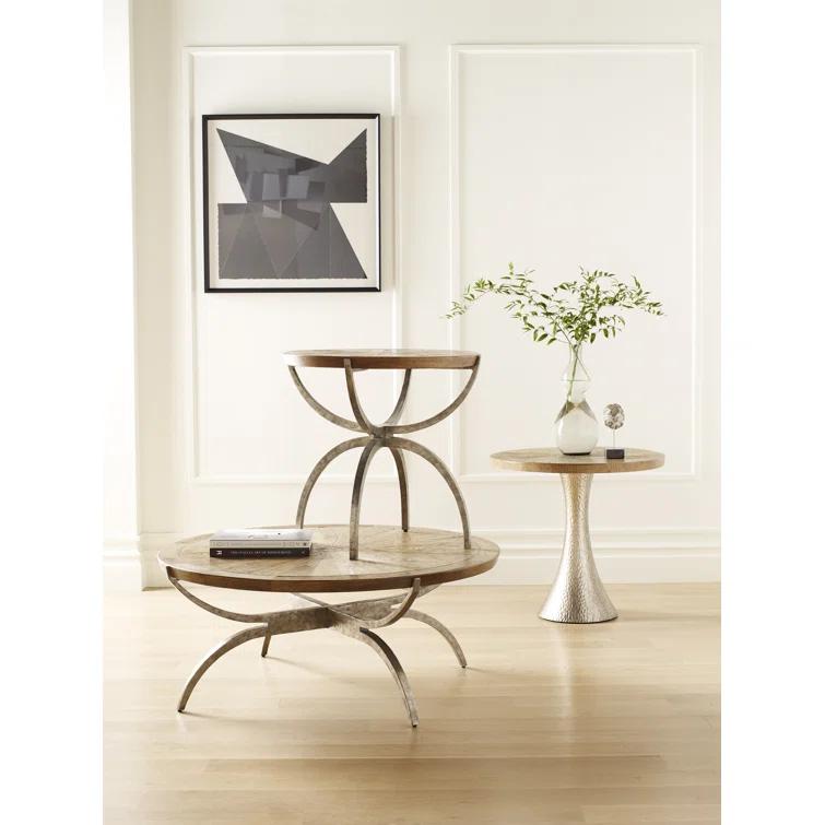 Theodore Alexander Echoes Solid Wood Top End Table