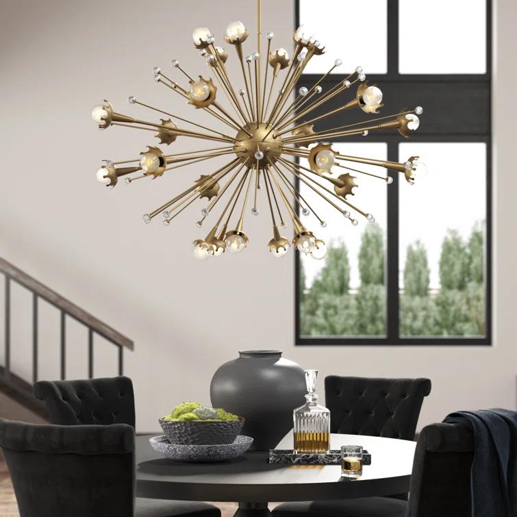 Sputnik 24 - Light Dimmable Sputnik Sphere Chandelier