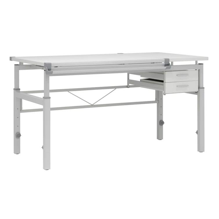 Inbox Zero Cowie Height Adjustable Drafting Table