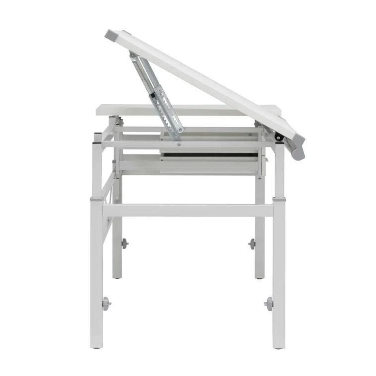 Inbox Zero Cowie Height Adjustable Drafting Table