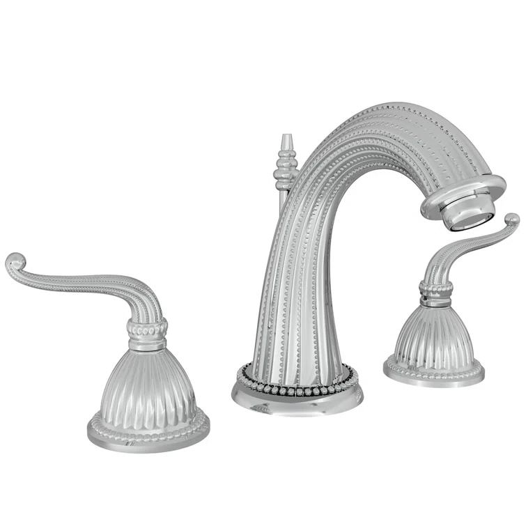 Alexandria Widespread Bathroom Faucet with Drain Assembly