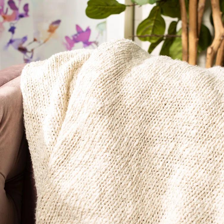 Safavieh Ralen Knitted Throw Blanket