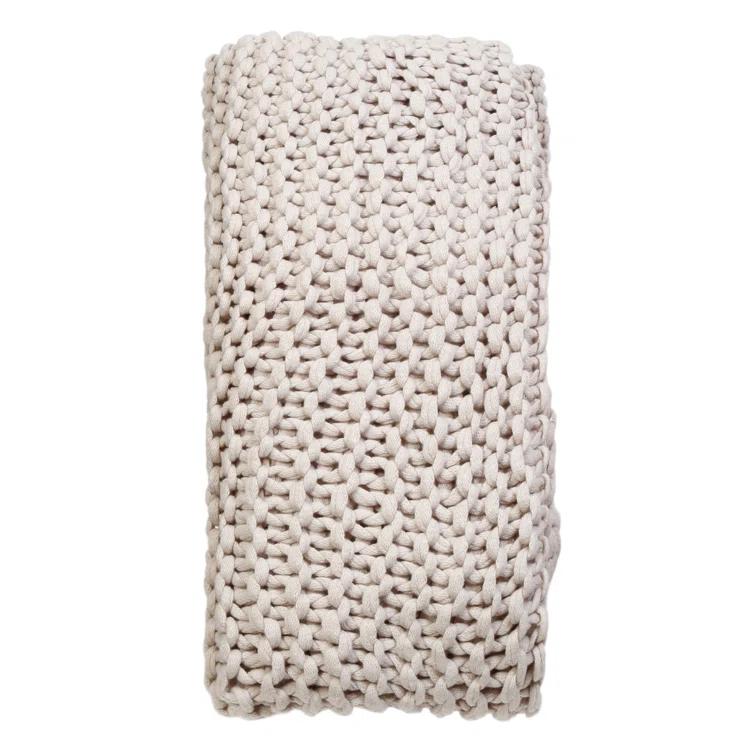 Finn Throw by Pom Pom at Home - Taupe