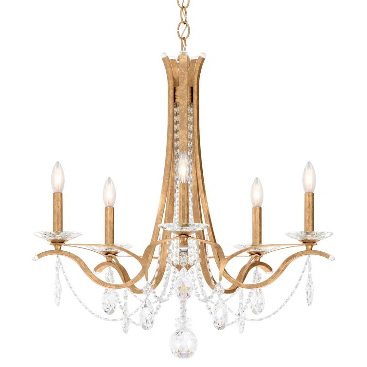 Vesca 5 - Light Dimmable Classic / Traditional Chandelier