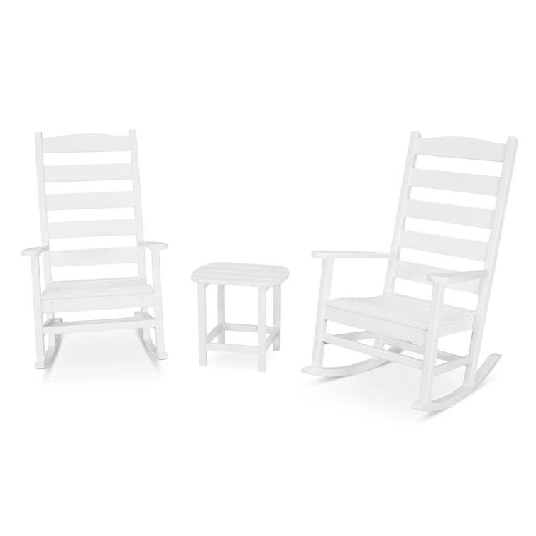 Shaker 3-Piece Porch Rocking Chair Set