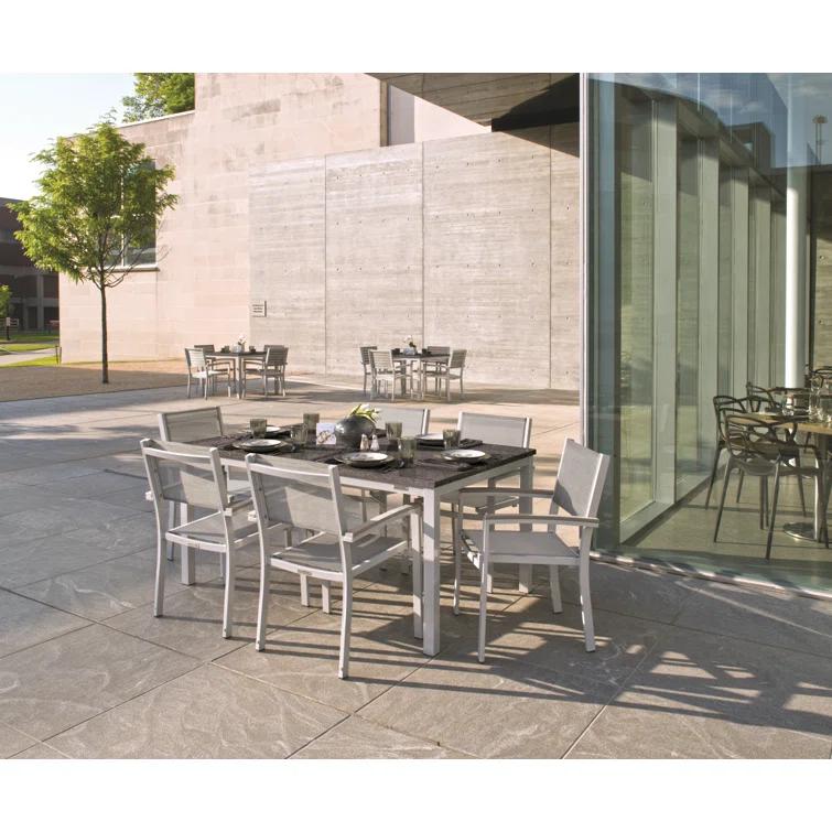 Travira Stacking Patio Arm Chair