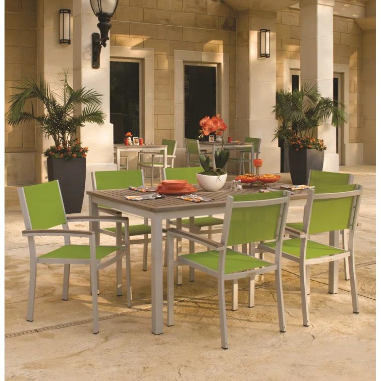 Travira Rectangular Tekwood Outdoor Dining Table
