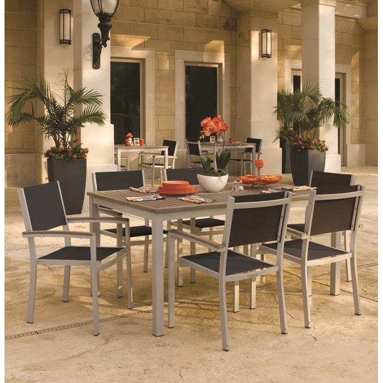 Travira Rectangular Tekwood Outdoor Dining Table
