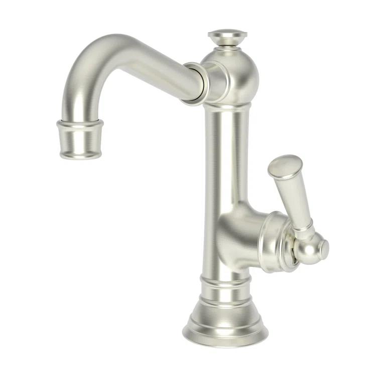 Jacobean Single Hole Bathroom Faucet with Drain Assembly