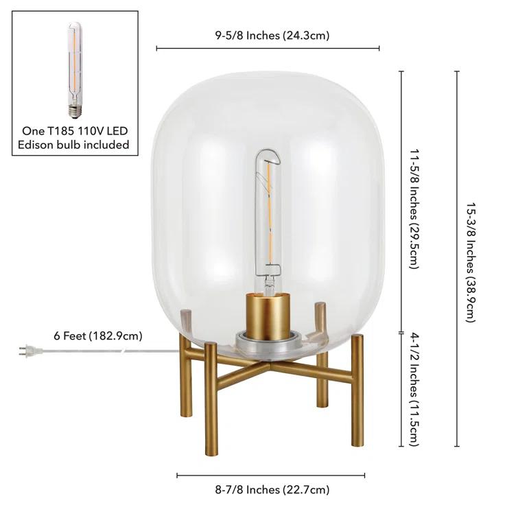 Danae Metal Novelty Lamp