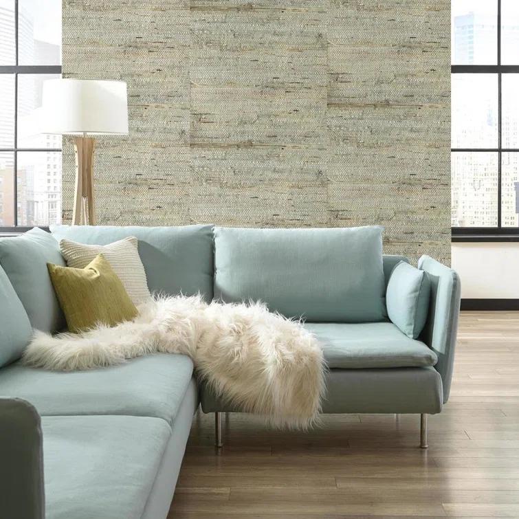 York Wallcoverings Urban Retreat 24' x 36" Grasscloth Wallpaper & Reviews | Perigold