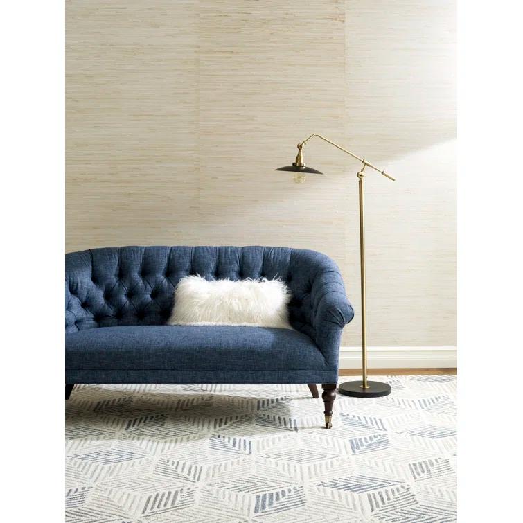 Karari Blue Hand Hooked Wool Rug