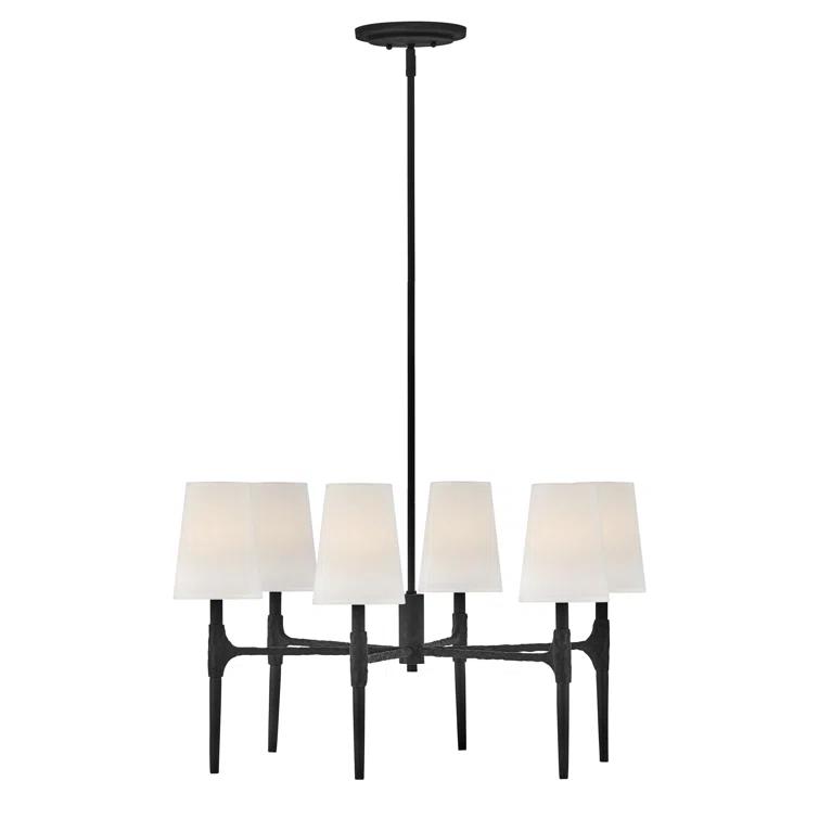 Ingle Chandelier - Black / 28"Dia
