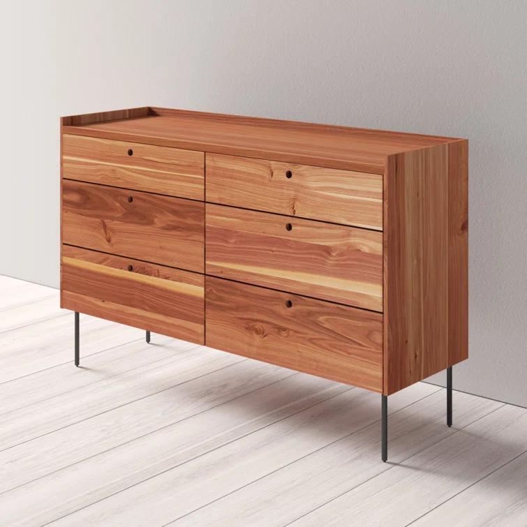 Peek 60'' W 6 - Drawer Dresser