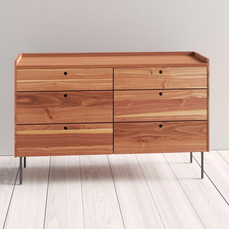 Peek 60'' W 6 - Drawer Dresser