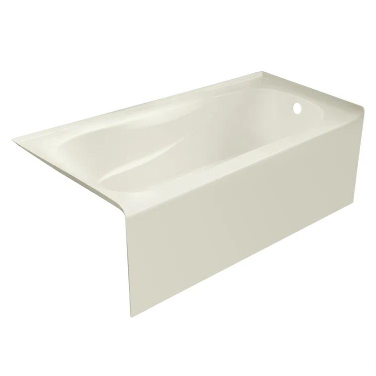 Avec 60 In. X 30 In. Alcove Bath, Left Drain