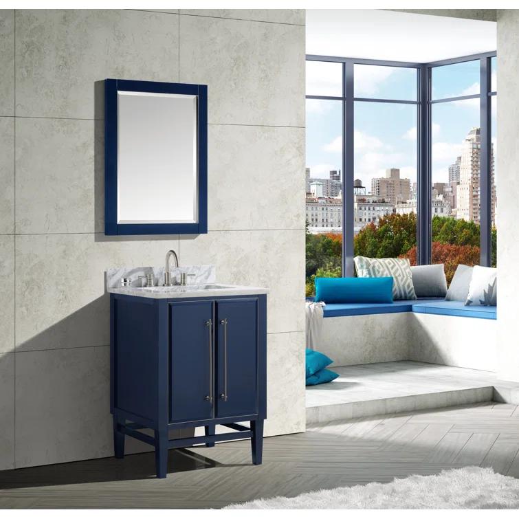 Avanity Mason-Vs25-S-C Mason 25" Free Standing Single Basin Vanity Set - Blue