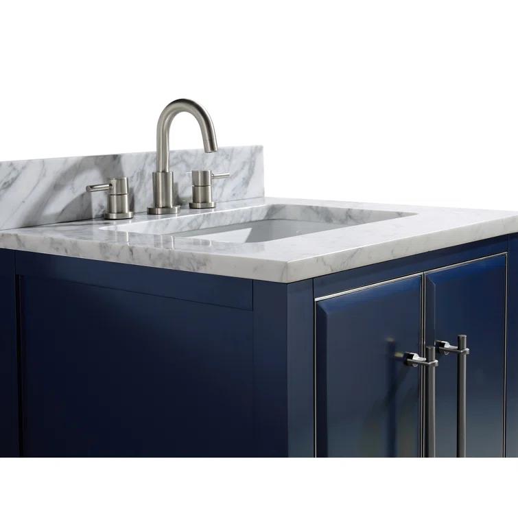 Avanity Mason-Vs25-S-C Mason 25" Free Standing Single Basin Vanity Set - Blue
