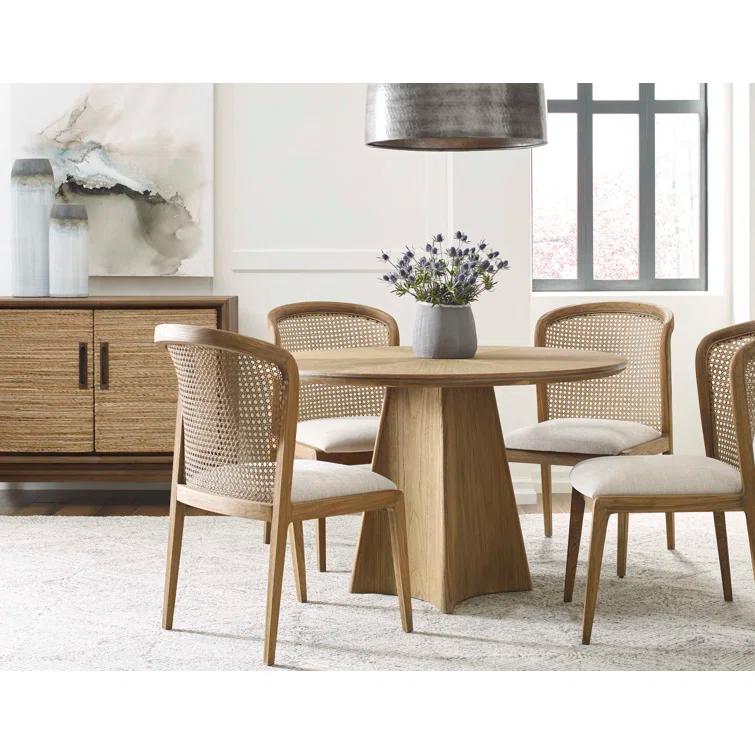 Avalon Round Solid Wood Base Dining Table