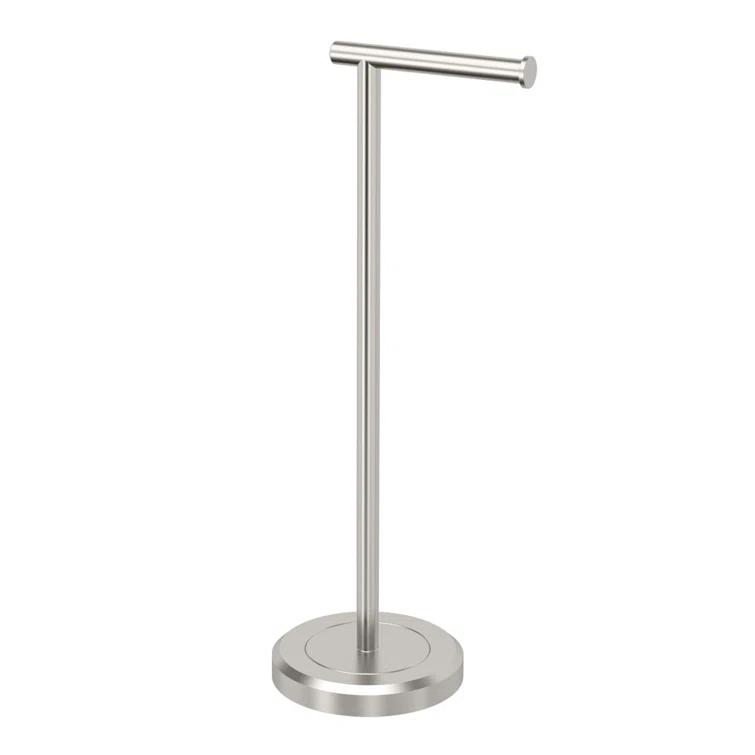 Latitude II Freestanding 22.25"H Toilet Paper Holder with Weighted Base