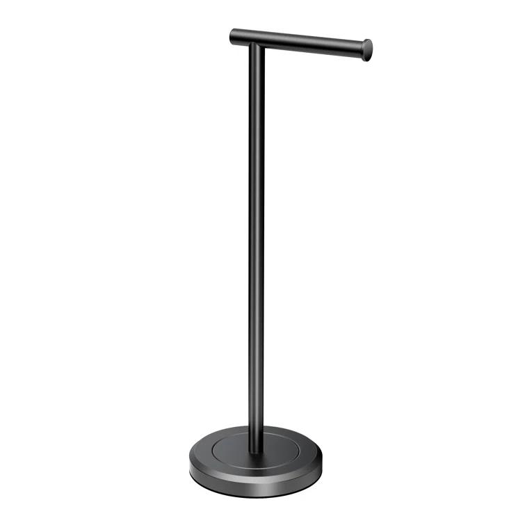 Latitude II Freestanding 22.25"H Toilet Paper Holder with Weighted Base