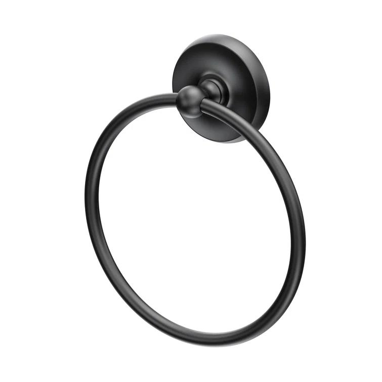 Designer II Wall Mounted 6.50" Towel Ring for Bathroom, Kitchen
