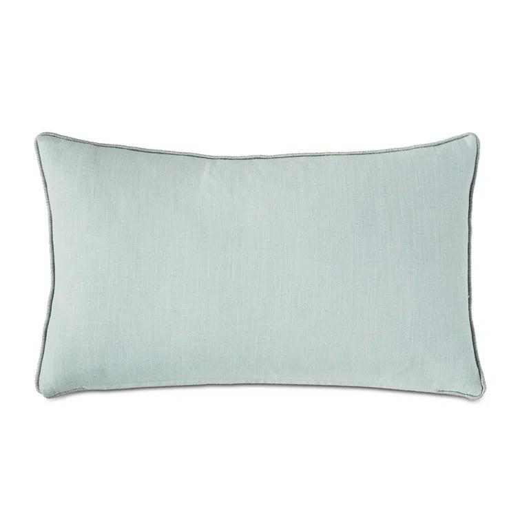 Brentwood Embroidered Cotton Blend Throw Pillow