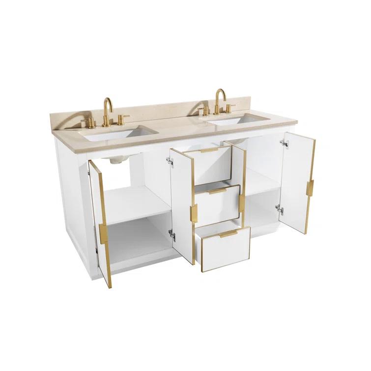 Chang 61'' Double Bathroom Vanity