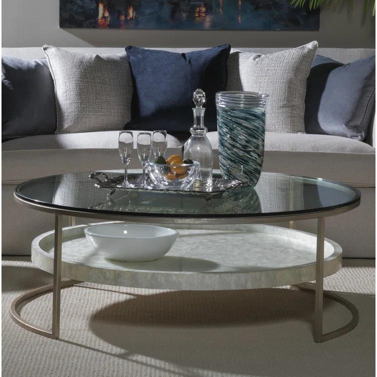 Signature Designs Cumulus Capiz Cocktail Table