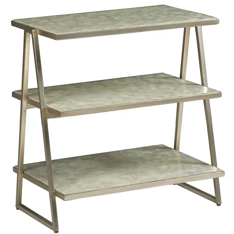 Artistica Home Signature Designs Cumulus Capiz Triangular Tier Table