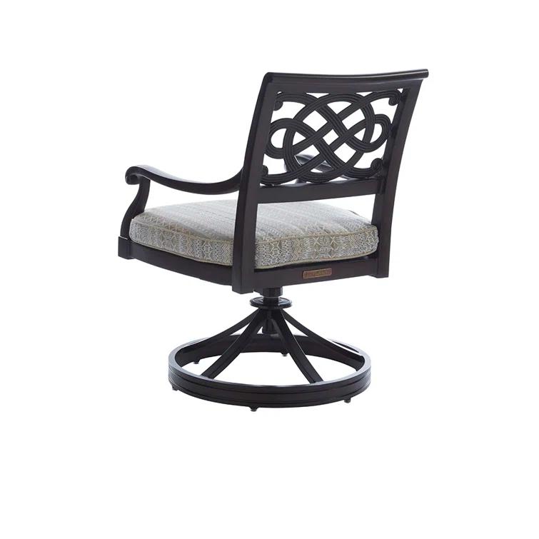 Royal Kahala Black Sands Swivel Rocker Dining Chair