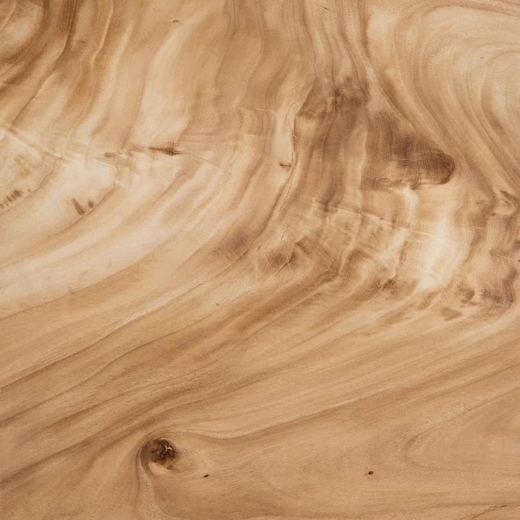 Lunas 77'' Gold Guanacaste Modern Sideboard