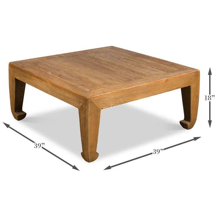 Classic Chinese Solid Wood Single Coffee Table