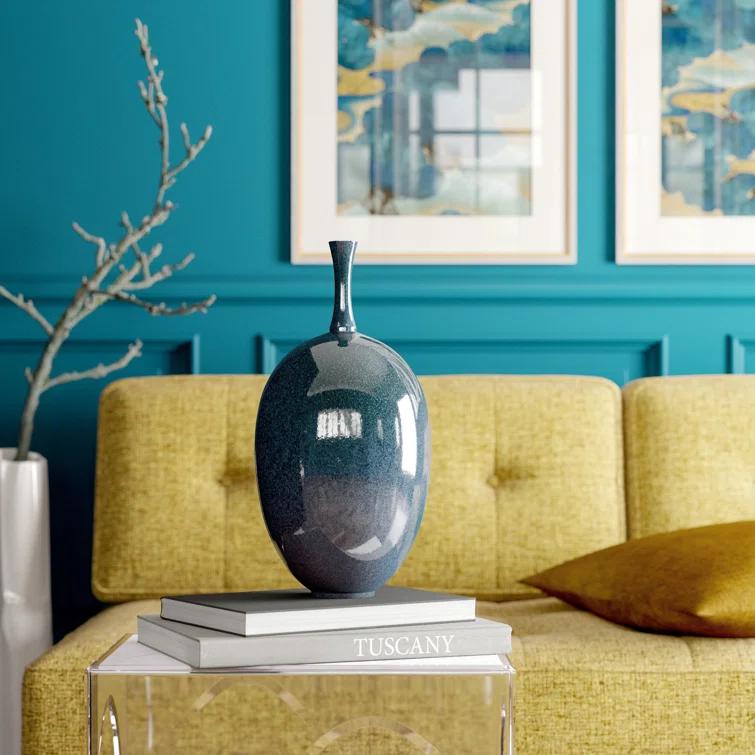 Global Views Ovoid Vase-Celestial-Sm