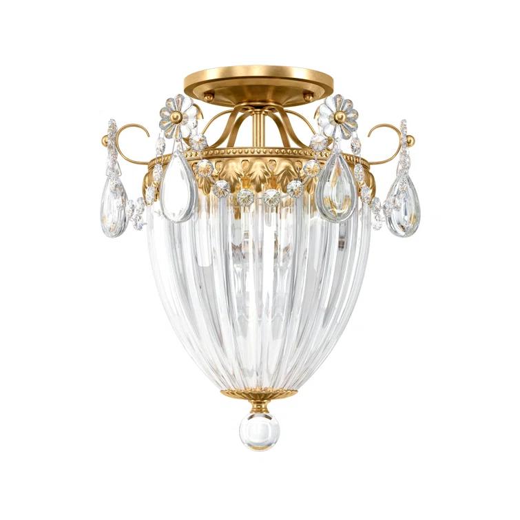 Bagatelle Crystal Semi Flush Mount