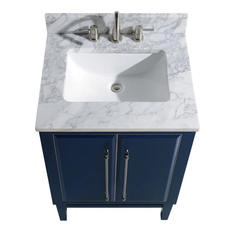 Avanity Mason-Vs25-S-C Mason 25" Free Standing Single Basin Vanity Set - Blue