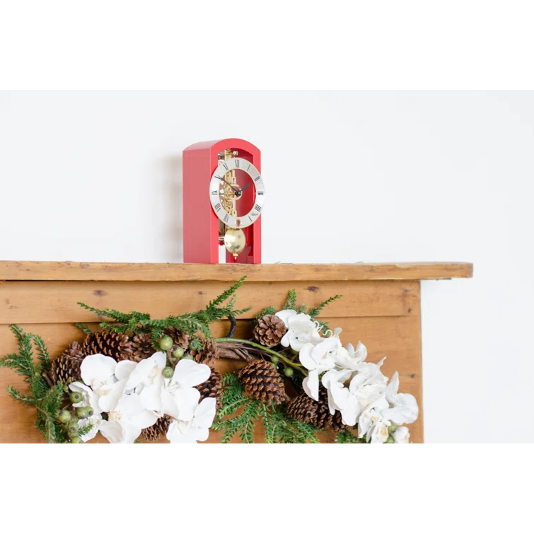 Modern clock with 14 day running time from Hermle