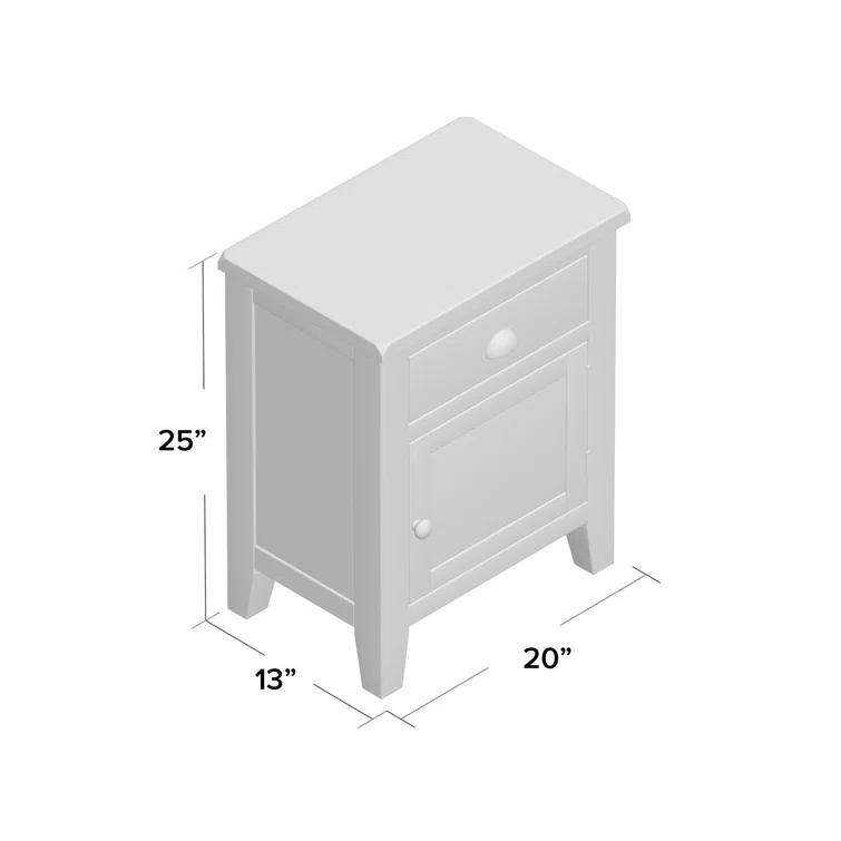Castile 1 - Drawer Nightstand