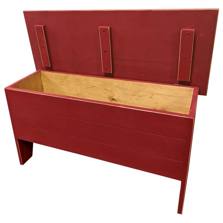 Kalki Solid Wood Flip top Storage Bench