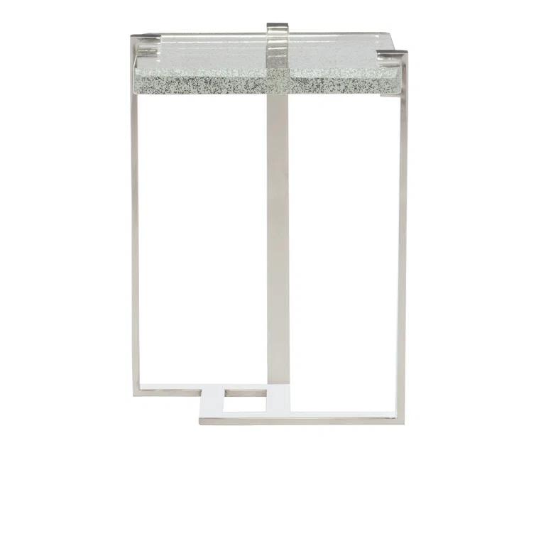 Mott Glass Top End Table