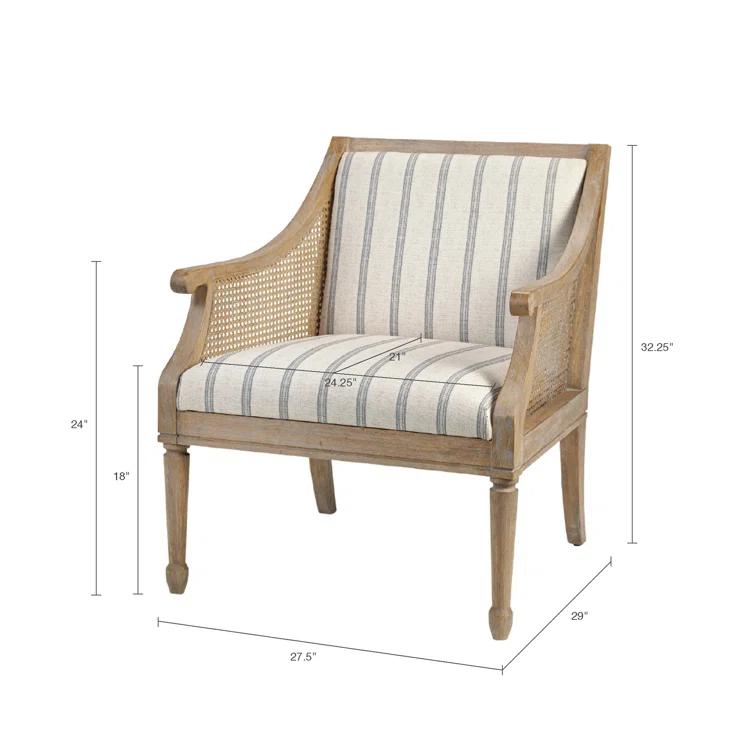 Martha Stewart Isla Farmhouse Accent Chair