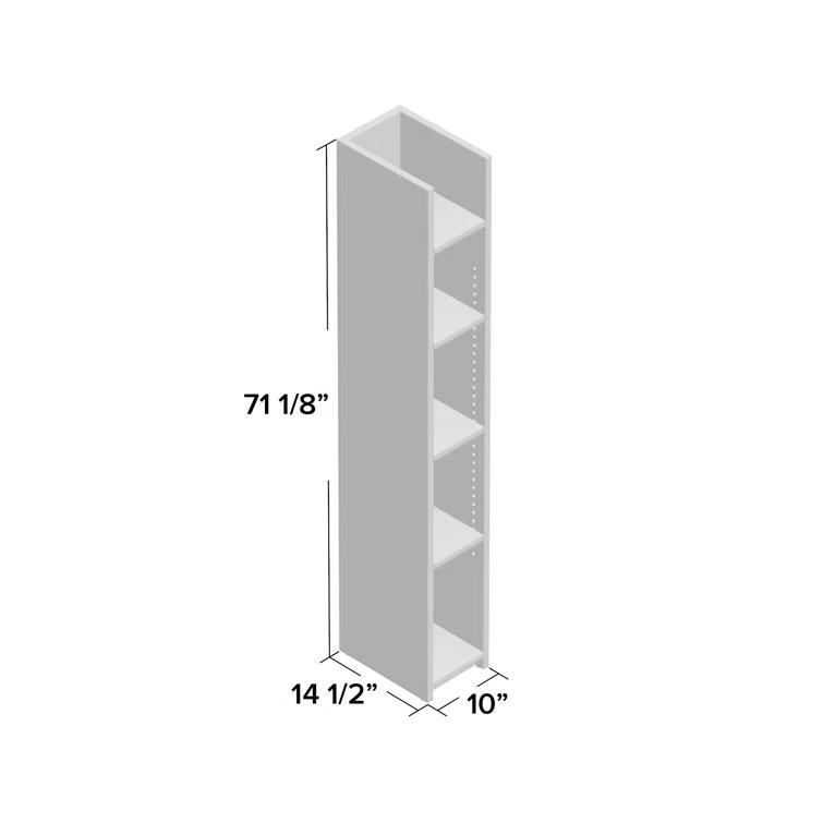 Oneybrook 71.1'' H x 10'' W Standard Bookcase
