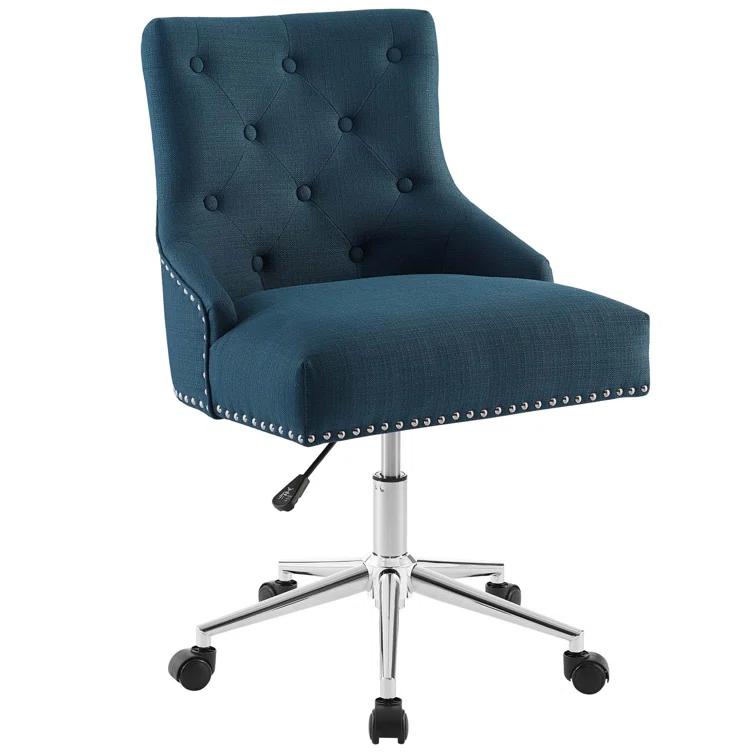 Carson Carrington Lagefors Tufted Swivel Upholstered Fabric Office Chair by Modway