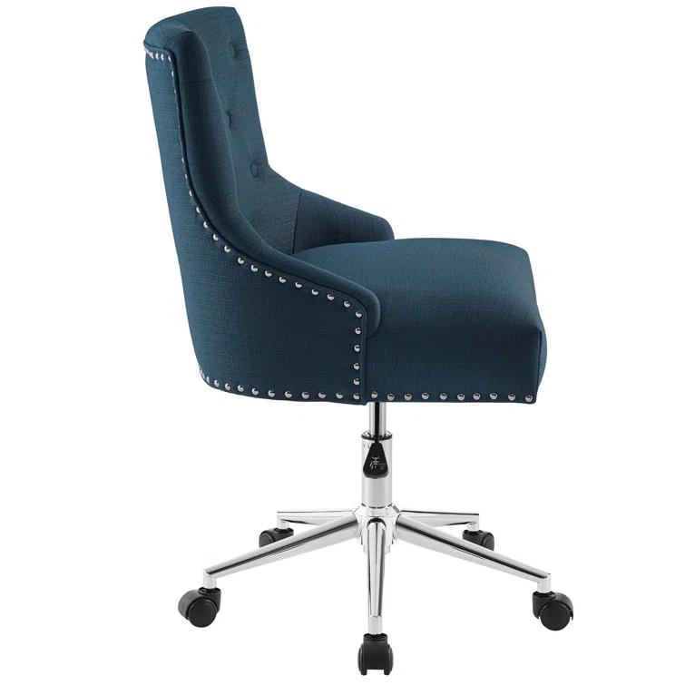 Carson Carrington Lagefors Tufted Swivel Upholstered Fabric Office Chair by Modway