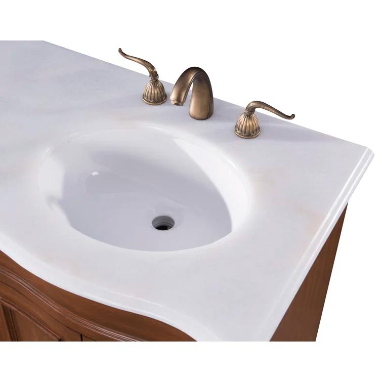 Etta Avenue™ Mannie 60'' Double Bathroom Vanity with Top